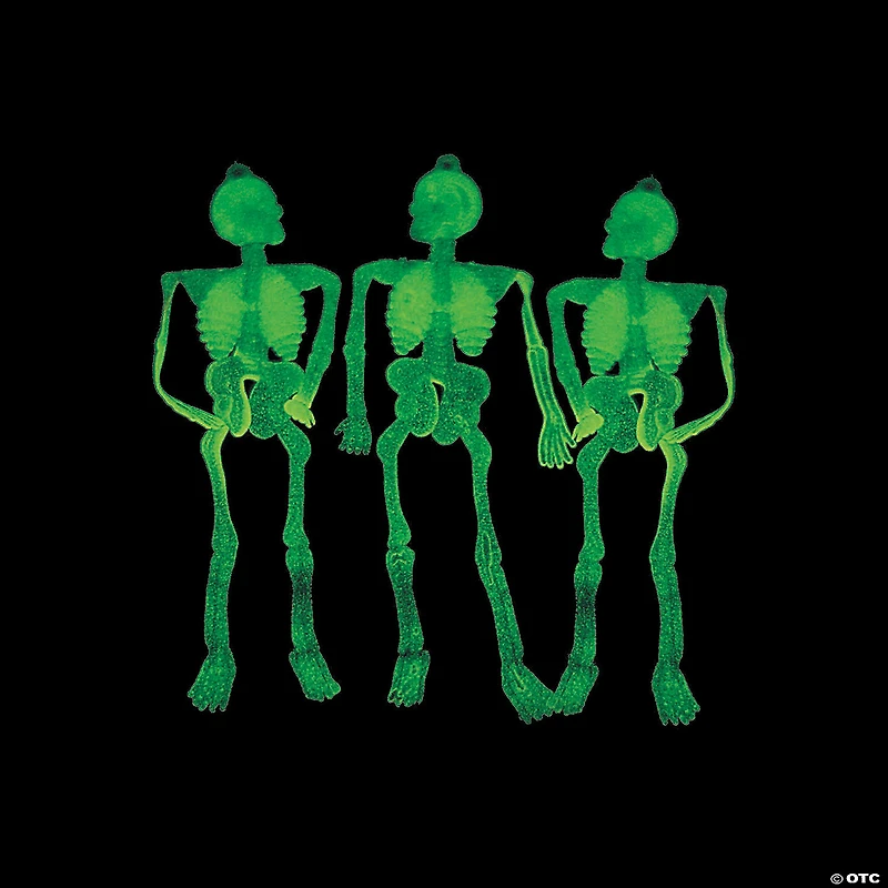 Bulk 144 Pc. Glow-in-the-Dark Skeletons