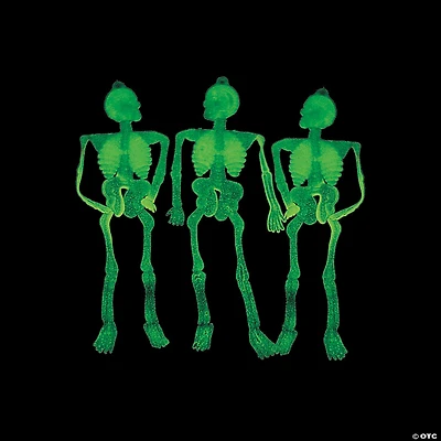Bulk 144 Pc. Glow-in-the-Dark Skeletons