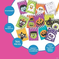 Bulk 144 Pc. Halloween Mini Spiral Notepad Assortment