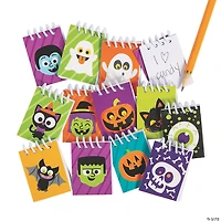 Bulk 144 Pc. Halloween Mini Spiral Notepad Assortment