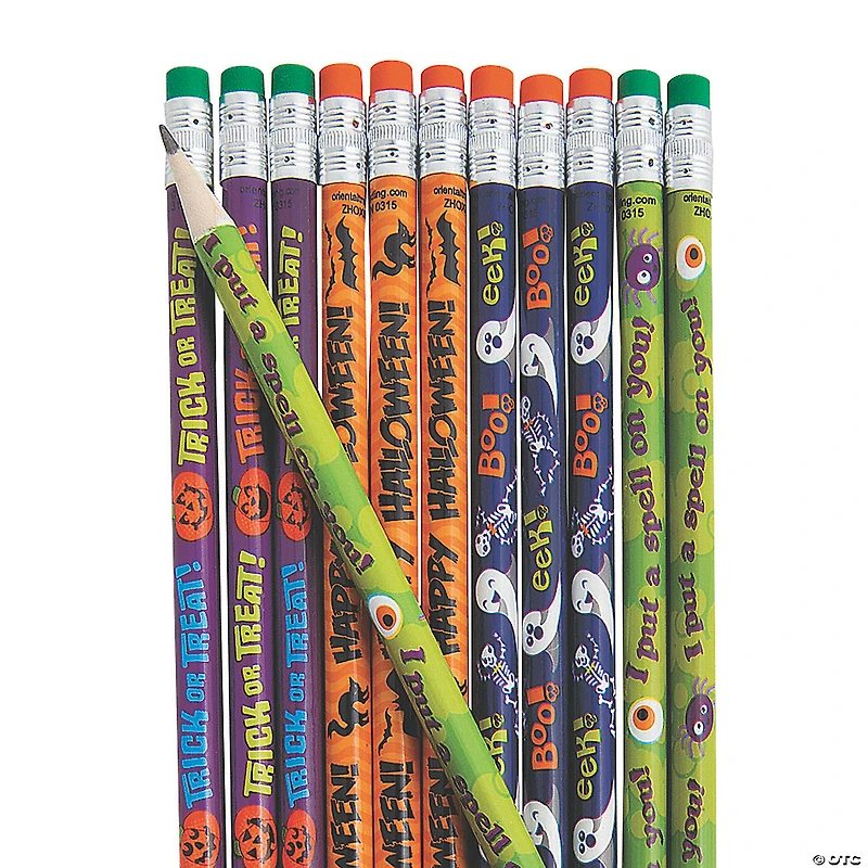 Bulk 144 Pc. Halloween Pencil Assortment