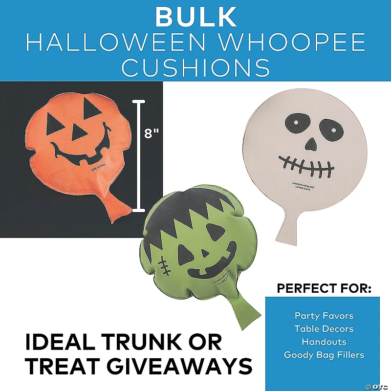Bulk 144 Pc. Halloween Whoopee Cushion Assortment