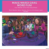 Bulk 144 Pc. Mardi Gras Bead Necklace Assortment