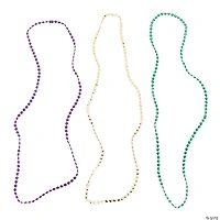 Bulk 144 Pc. Mardi Gras Parade Throwing Bead Necklaces