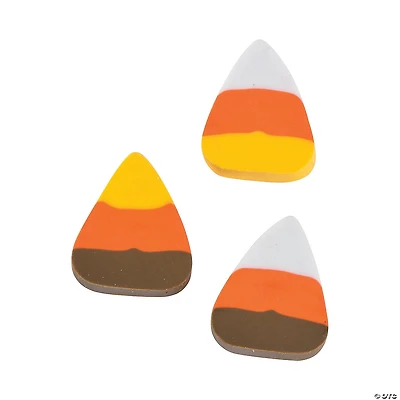 Bulk 144 Pc. Mini Candy Corn Erasers