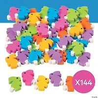 Bulk 144 Pc. Mini Easter Bunny Erasers
