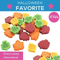 Bulk 144 Pc. Mini Fall Leaf Eraser Assortment