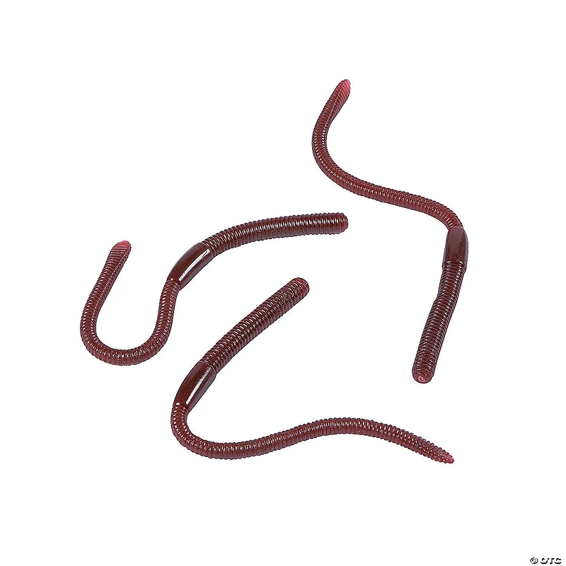 Bulk 144 Pc. Realistic Earthworms