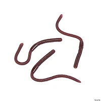 Bulk 144 Pc. Realistic Earthworms