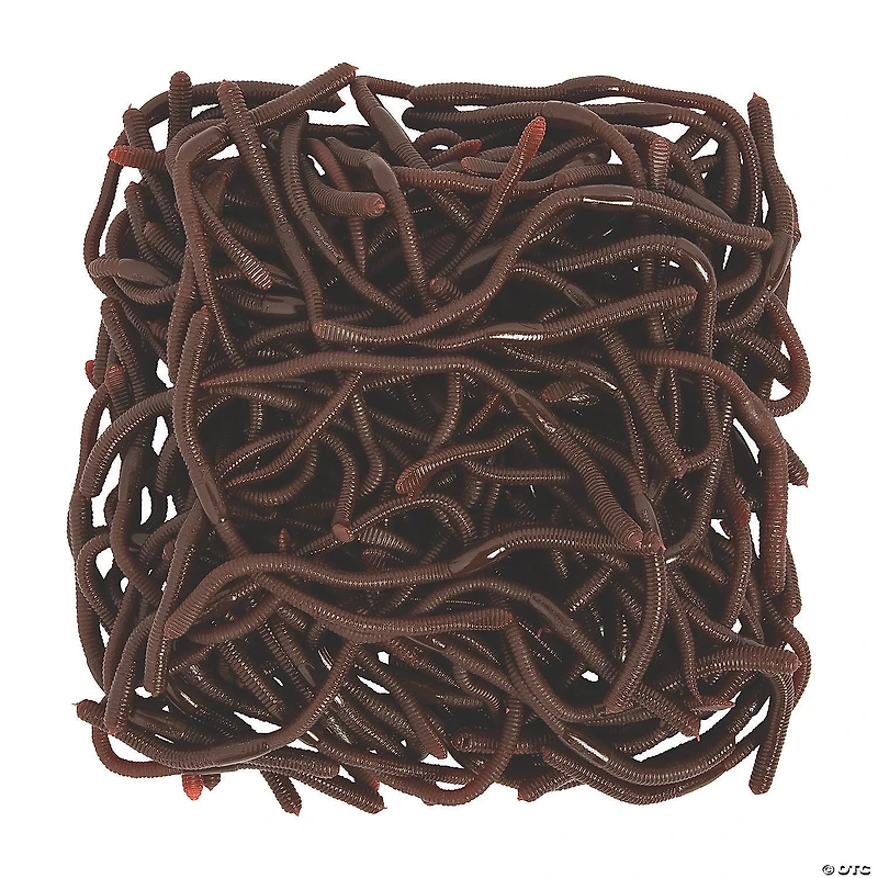 Bulk 144 Pc. Realistic Earthworms