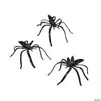 Bulk 144 Pc. Scary Spiders Halloween Decorations