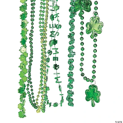 Bulk 144 Pc. St. Patrick’s Day Bead Necklace Assortment