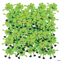 Bulk 144 Pc. St. Patrick’s Day Emoji Shamrock Bendables