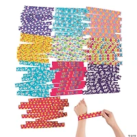 Bulk 150 Pc. Easter Slap Bracelet Assortment