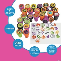 Bulk 200 Pc. Mega Halloween Stampers