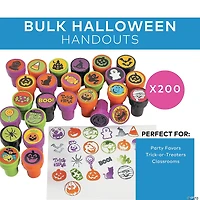Bulk 200 Pc. Mega Halloween Stampers