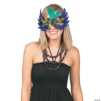 Bulk 250 Pc. Mardi Gras Feather Mask Assortment