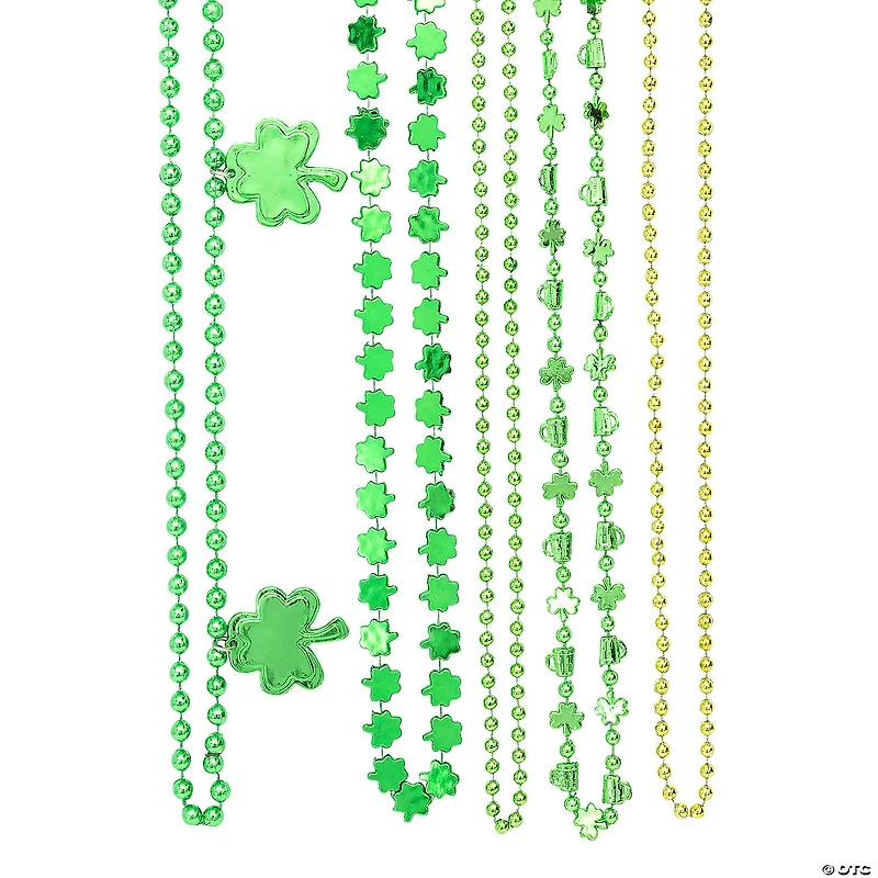 Bulk 264 Pc. St. Patrick’s Bead Necklace Assortment