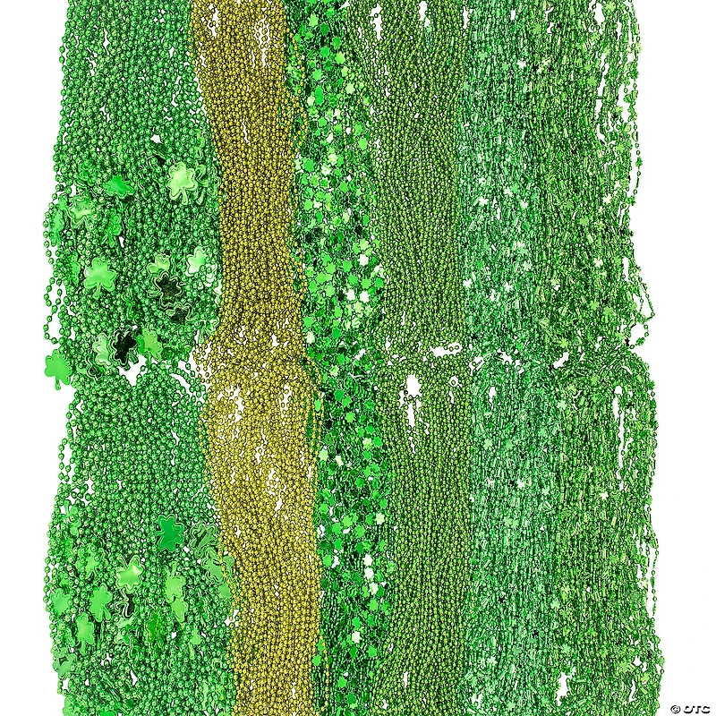 Bulk 264 Pc. St. Patrick’s Bead Necklace Assortment
