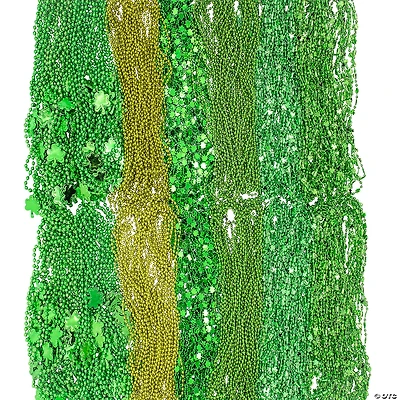 Bulk 264 Pc. St. Patrick’s Bead Necklace Assortment