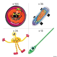 Bulk 267 Pc. Trunk-or-Treat Deluxe Halloween Games & Prizes Kit