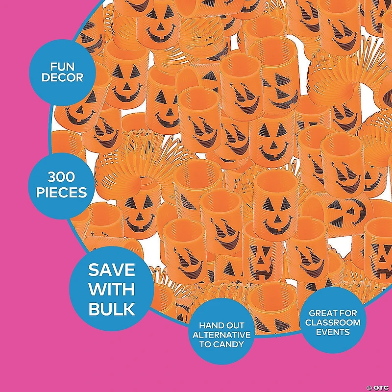 Bulk 300 Pc. Mini Jack-O’-Lantern Magic Springs