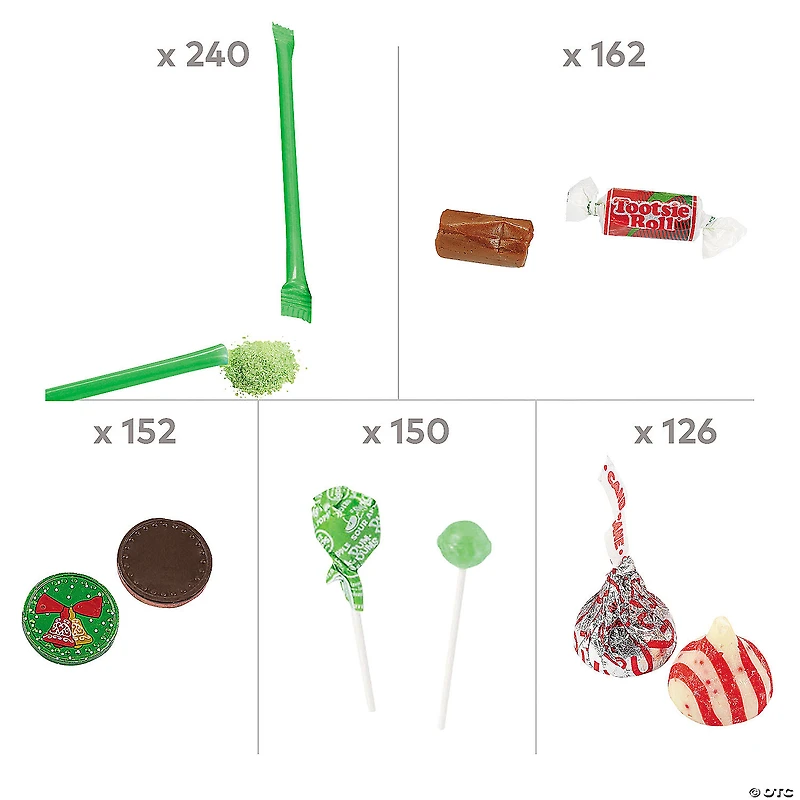 Bulk 3000 Pc. Christmas Candy Assortment