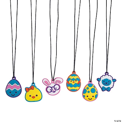 Bulk 48 Pc. Easter Character Necklaces