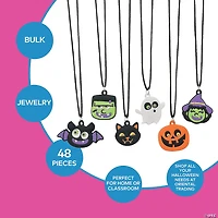 Bulk 48 Pc. Halloween Character Necklaces