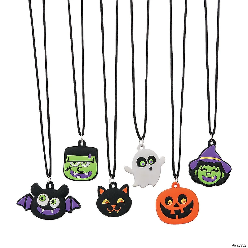 Bulk 48 Pc. Halloween Character Necklaces