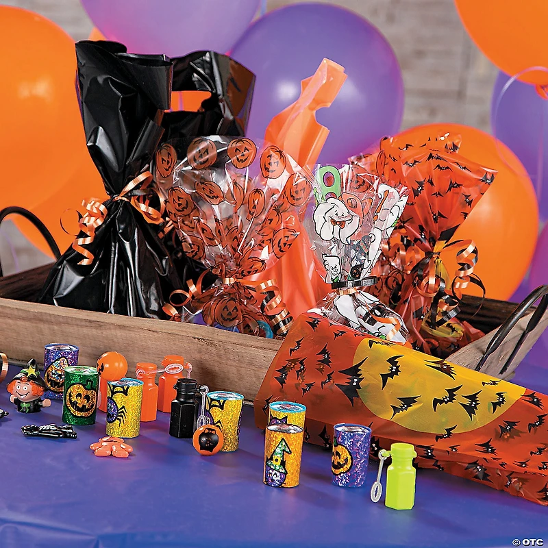 Bulk 48 Pc. Halloween Mini Bubble Bottles