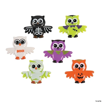 Bulk 48 Pc. Halloween Owl Characters