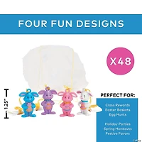 Bulk 48 Pc. Mini Easter Character Paratroopers