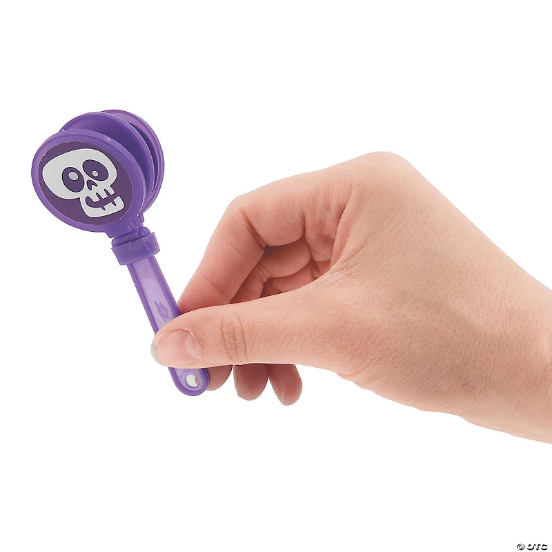 Bulk 48 Pc. Mini Halloween Hand Clappers