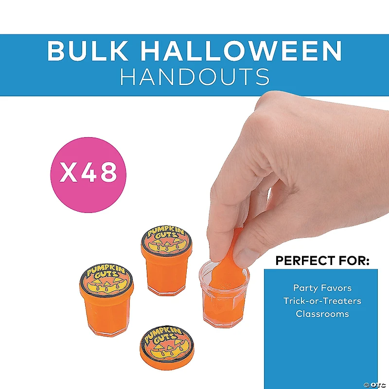 Bulk 48 Pc. Pumpkin Guts Putty