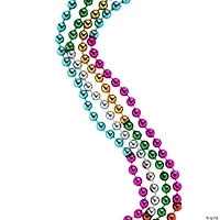Bulk 48 Pc. Rainbow Mardi Gras Bead Necklaces