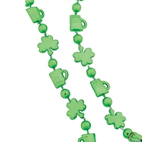 Bulk 48 Pc. Shamrocks & Mugs Bead Necklaces