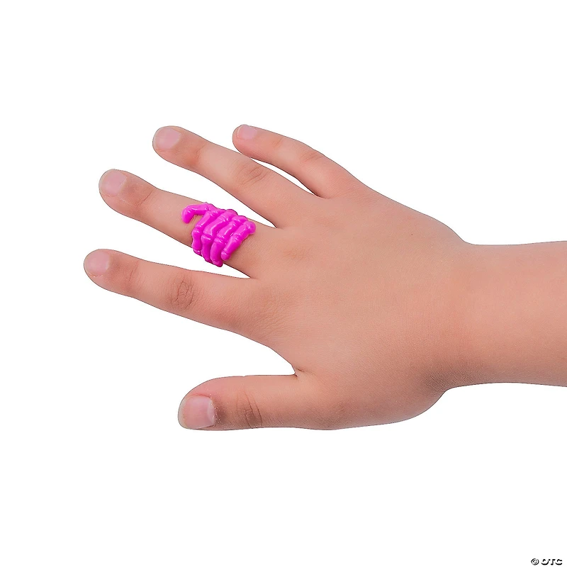 Bulk 48 Pc. Skeleton Hand Rings