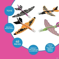 Bulk 48 Pc. Sleek Halloween Gliders