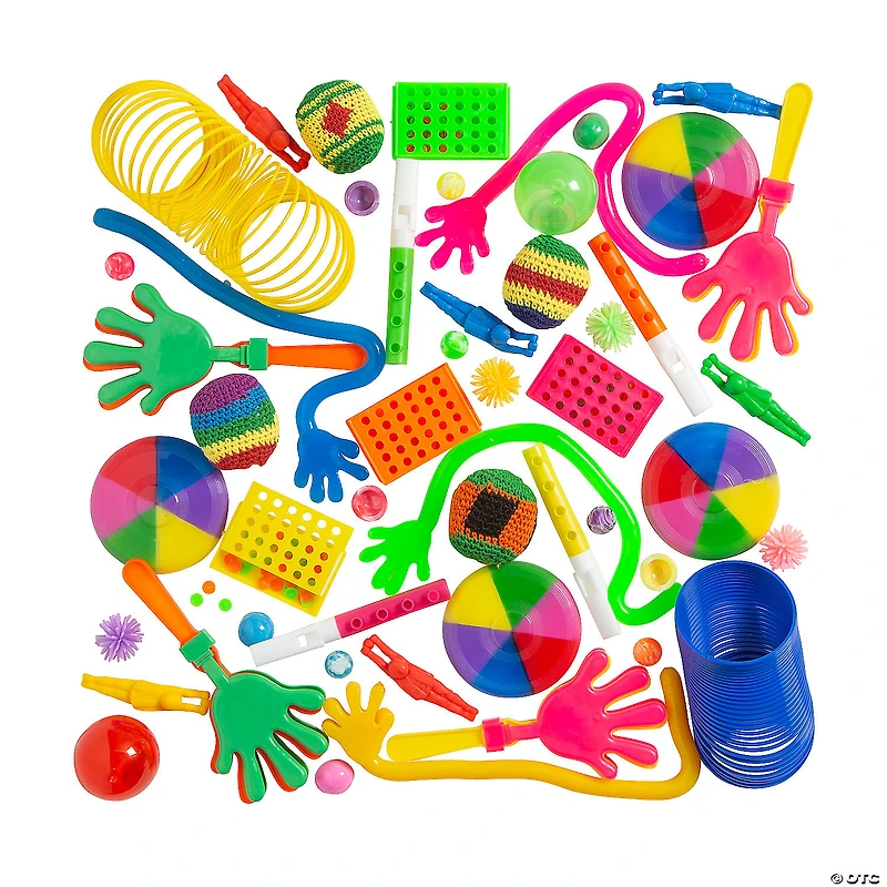Bulk 48 Pc. Super Deluxe Novelty Toy & Noisemaker Assortment