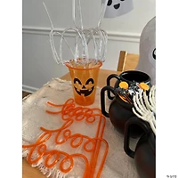 Bulk 50 Ct. Jack-O’-Lantern Disposable Plastic Cups - 16 oz.