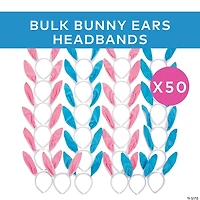 Bulk 50 Pc. Bunny Ears Headbands
