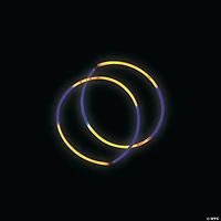 Bulk 50 Pc. Halloween Colors Glow Necklaces