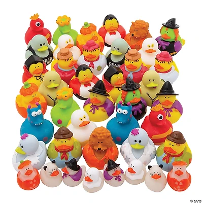 Bulk 50 Pc. Halloween Rubber Duck Assortment
