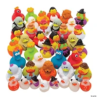Bulk 50 Pc. Halloween Rubber Duck Assortment