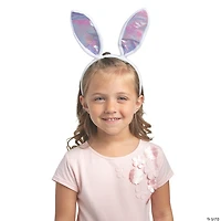 Bulk 50 Pc. Iridescent Bunny Ears Headbands