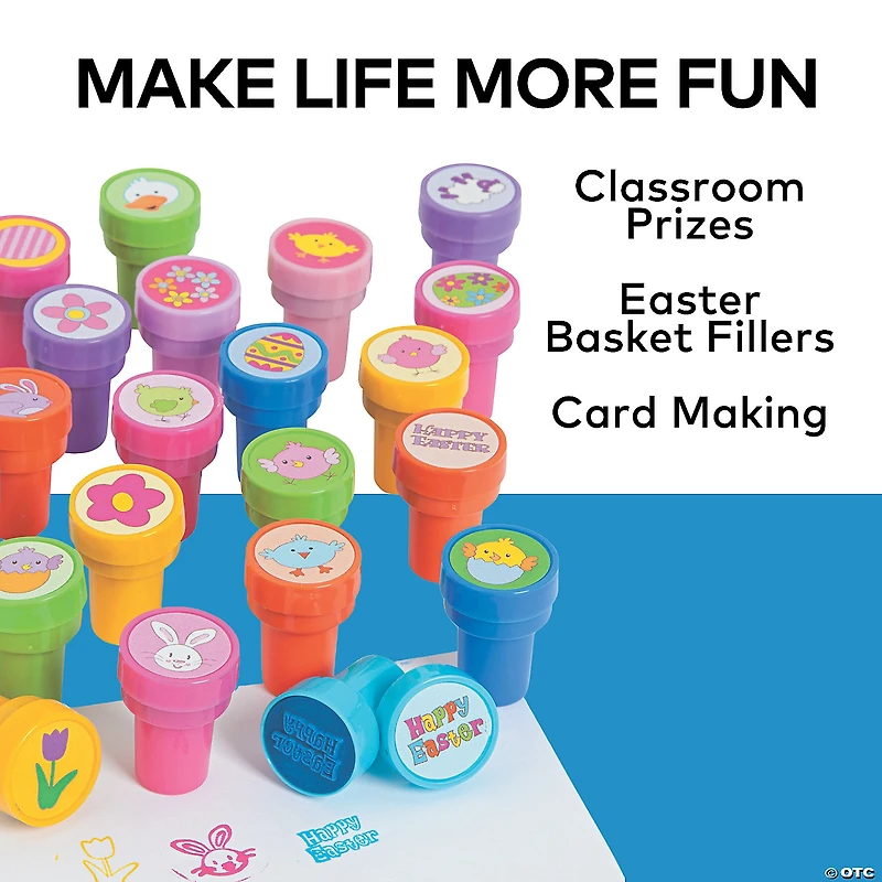 Bulk 50 Pc. Springtime and Easter Stamper Assortment