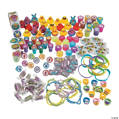 Bulk 500 Pc. Bulk Easter Egg Filler Candy & Toy Assortment