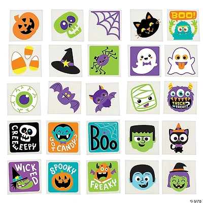 Bulk 504 Pc. Halloween Temporary Tattoo Assortment