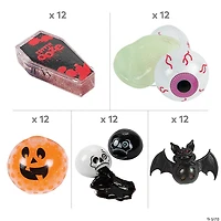 Bulk 60 Pc. Halloween Sticky & Slime Giveaway Kit